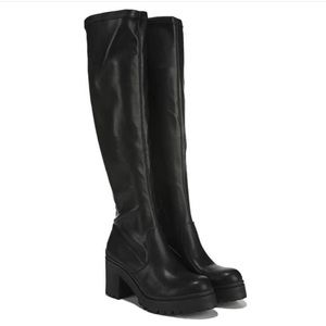 Madden Girl Coretta Block Heels Boot